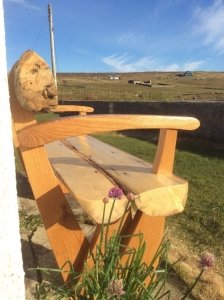Driftwood Bench