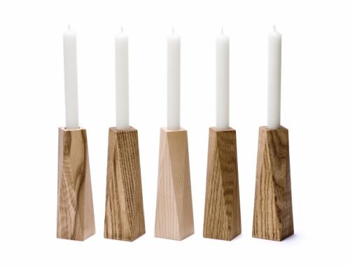 Peat Ingrained Candleholders