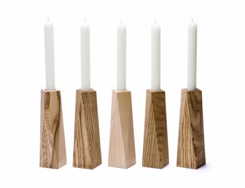 Peat Ingrained Candleholders